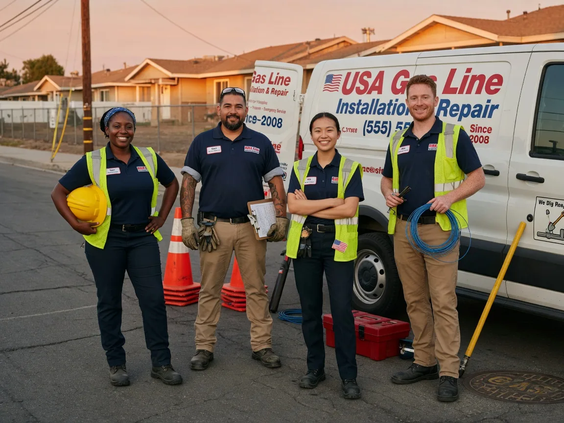Gas Line Installation company in Linden, VA